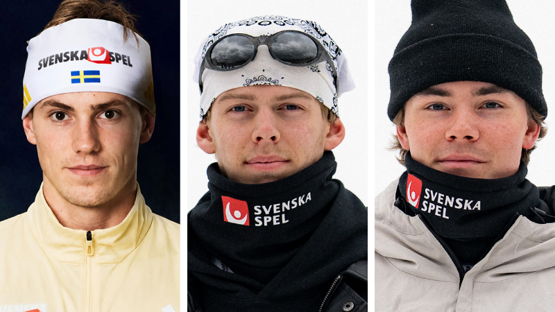 Porträttbilder av Anton Grahn, foto: Bildbyrån, samt Axel Burmansson och Martin Nordqvist, foto: Daniel Bernstål.