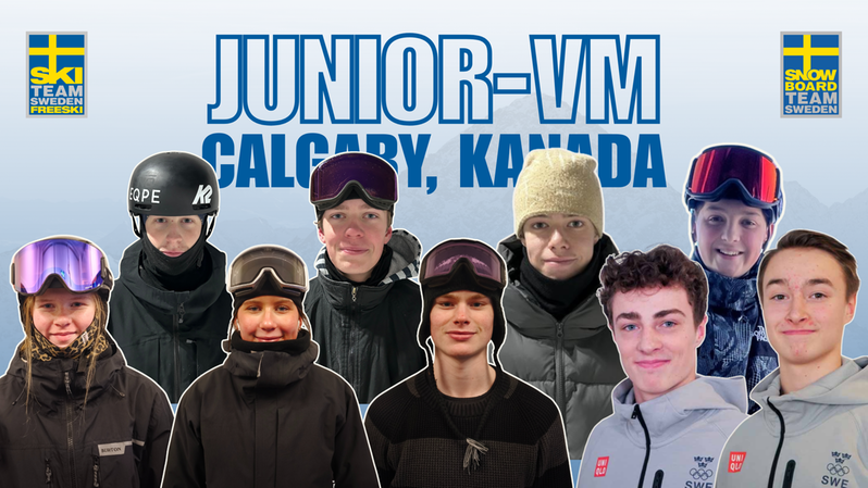 JVM-truppen i freeski och snowboard. 
